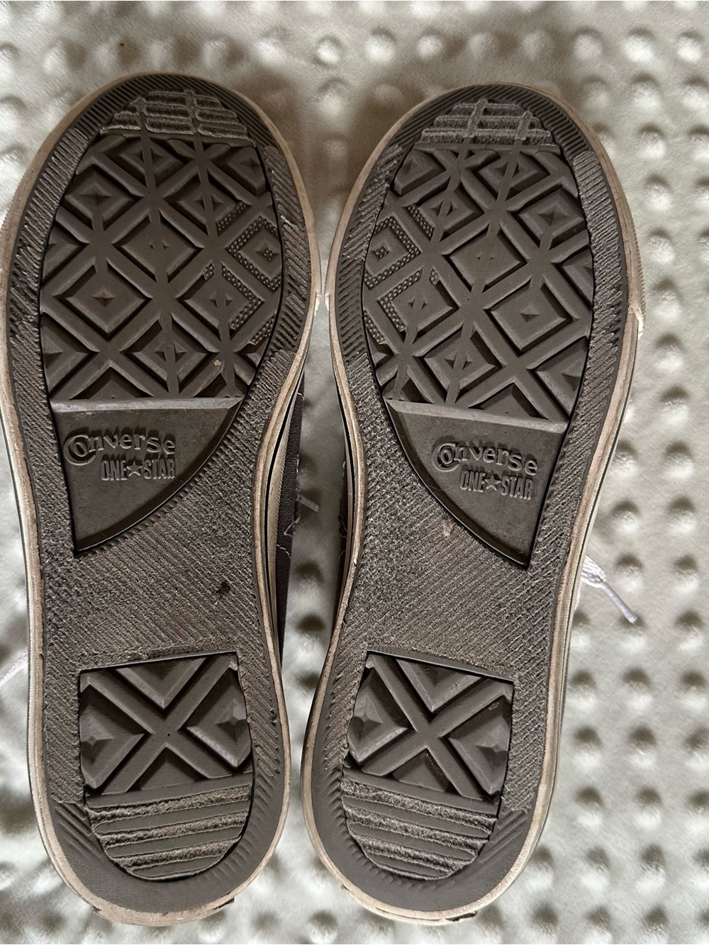 Converse Grey Canvas One Star Sneakers Men’s 7.5 - Picture 8 of 8